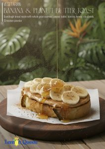 BANANA & PEANUT BUTTER TOAST